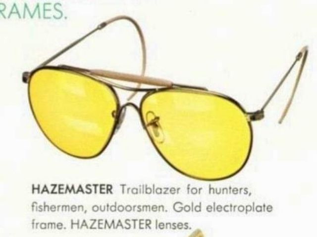 1960s Vintage AO American​ Optical​ "HAZEMASTER" WWII Style รูปที่ 2