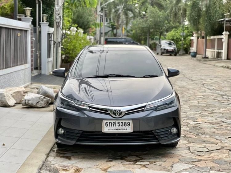 Toyota Altis 2017 1.8 Esport Sedan เบนซิน ไม่ติดแก๊ส เกียร์อัตโนมัติ เทา