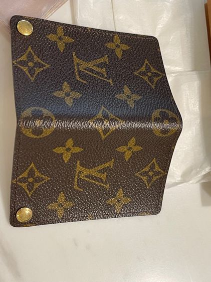 LV Louis Vuitton กระเป๋าใส่บัตร discon. แท้ สภาพดี รูปที่ 6