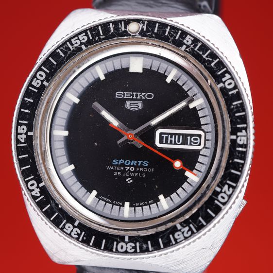 Rare vintage Diver  Seiko 6106 8120   made in Japan ปี 1968 รูปที่ 5