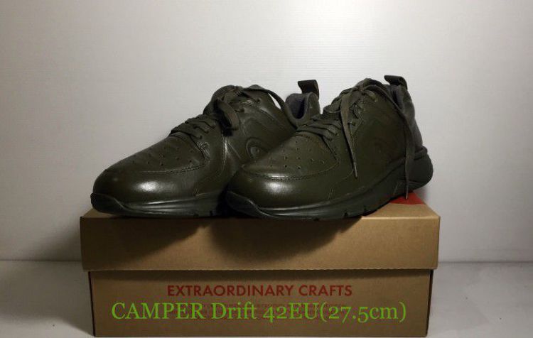 CAMPER Sneakers 42EU(27.5cm) ของแท้ มือ 2 สภาพเหมือนมือ 1(like new) รุ่น Drift, รองเท้า CAMPER หนังแท้ พื้นเต็มเหมือนใหม่ Original สวยสุดๆ รูปที่ 4