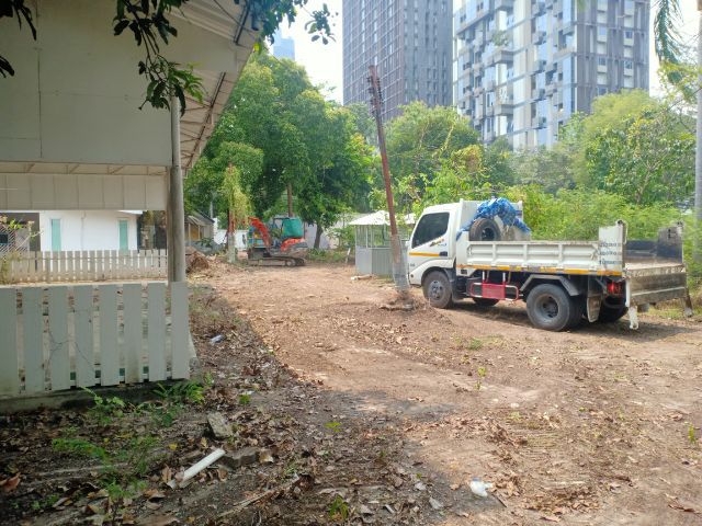 เคลียวัชพืช ขนทิ้งออกนอกพื้นที่ รูปที่ 11