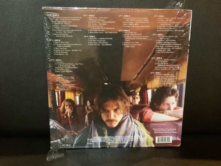 ขายแผ่นเสียงรางวัลแกรมมี่ อวอร์ด Almost Famous 20th Anniversary Deluxe 180g. 6LP Original Sound Track  2016 USA 🇺🇸 SS Sealed ส่งฟรี รูปที่ 4