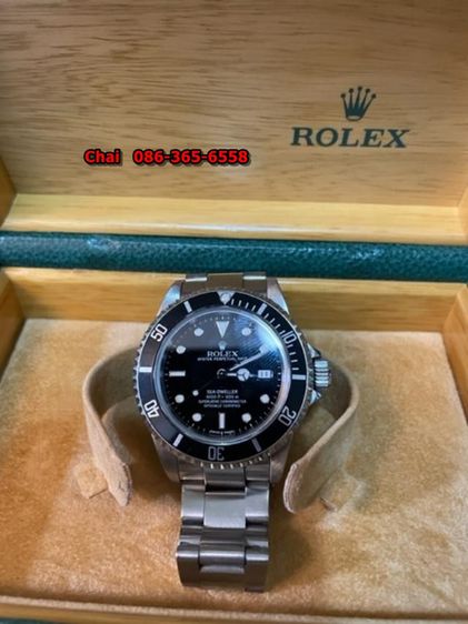 ขออนุญาตขายนาฬิกา ROLEXSea Dweller 16600 สภาพสวย Series Kสภาพสวยกล่องนอกกล่องในครบขาย 380,000 บาท รูปที่ 6