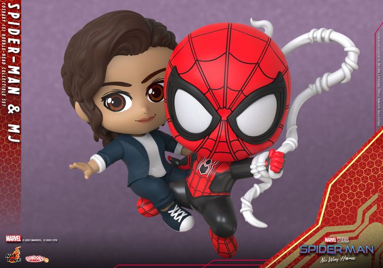 Hot Toys COSB937 Cosbaby Spider-Man and MJ Collectible Set รูปที่ 1