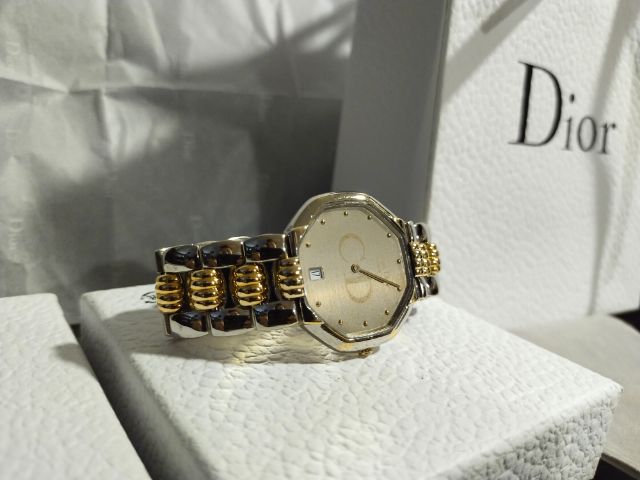 ผ่อน🔥นาฬิกา Dior 18k แท้ วินเทจ 🎁มีชุดกล่องของขวัญDiorแถมให้ด้วยค่ะ รูปที่ 12