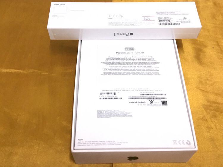 iPad Mini5 256GB Cellular-WiFi ใส่ซิมได้ เครื่องศูนย์ไทย อุปกรณ์ครบกล่องสภาพสวยเดิม รูปที่ 3