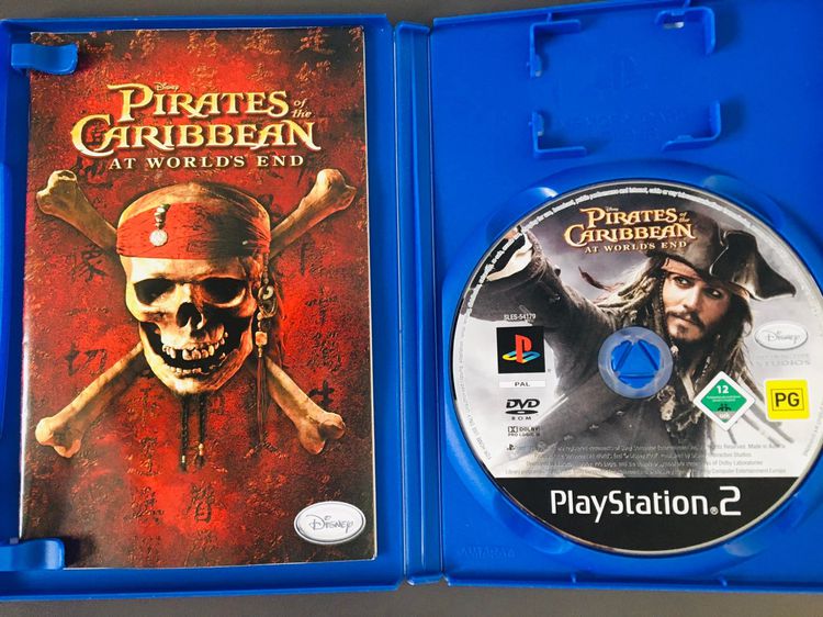 แผ่น PS2 พร้อมกล่องลิขสิทธืแท้  Pirate of the caribbean รูปที่ 1