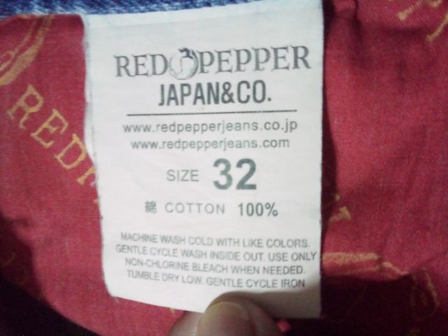 กางเกงยีนส์แบรนด์ RED PEPPER แบรนด์เนมจากประเทศญี่ปุ่น รูปที่ 8