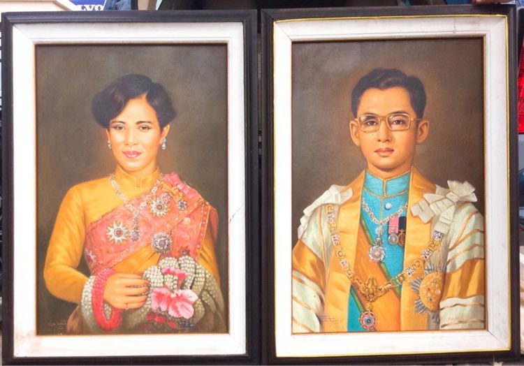 ภาพวาดแท้ 2รูปของ อาจารย์ สนิท ดิษฐพันธ์ ศิลปินแห่งชาติ รูปที่ 8