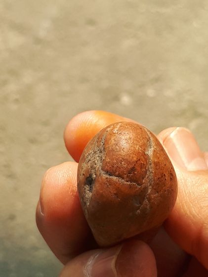 คตหิน ขนาดยาวประมาณ 2 นิ้ว ทรงยาวรี ผิวมีลายเป็นธรรมชาติ แข็ง มีน้ำหนัก รูปทรงเป็นธรรมชาติ เก่า แท้ แปลก หายาก รูปที่ 6