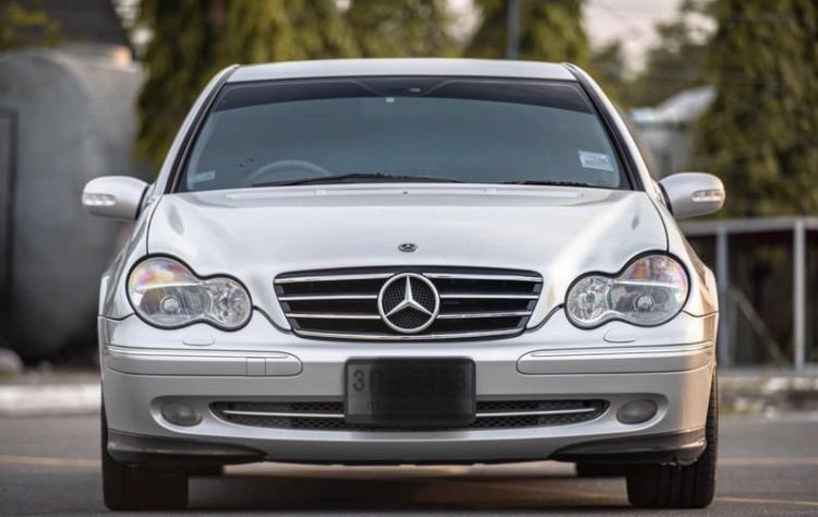 กระจังหน้า ทรง AMG พร้อมดาวจม Benz W203 กระจัง ดาวใหญ่ สำหรับ Benzตาถั่ว C180 C200 C230 C220 รูปที่ 11