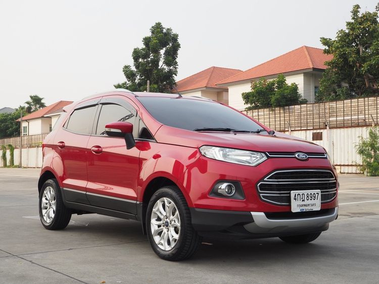 Ford Ecosport 2015 1.5 Titanium Utility-car เบนซิน ไม่ติดแก๊ส เกียร์อัตโนมัติ แดง