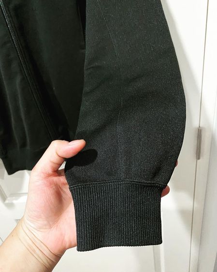 เสื้อวอร์ม Converse สีดำคอจีน แท้💯 รูปที่ 4