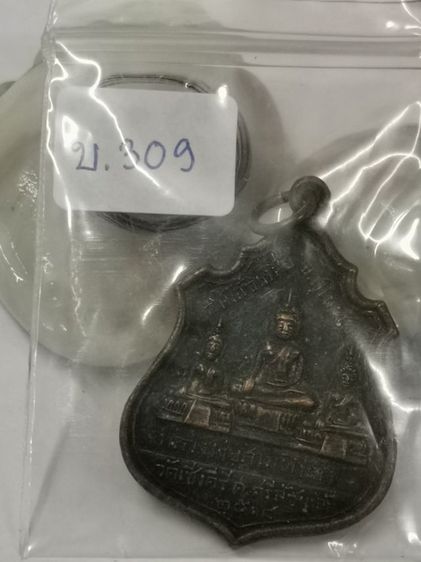 (บ.309) เหรียญเนื้อทองเเดงเก่า รูปที่ 5