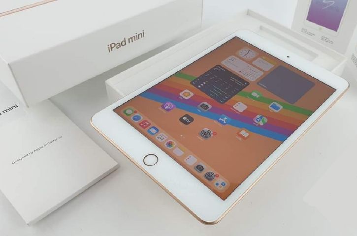 iPad Mini5 256G Cellularศูนย์ไทยรุ่นใส่ซิมได้ สีทองสภาพนางฟ้า อุปกรณ์ครบกล่อง พร้อมแถมเคสปิดหน้าCover Caseให้ฟรี ติดกระจกหน้าจอเรียบร้อย รูปที่ 4