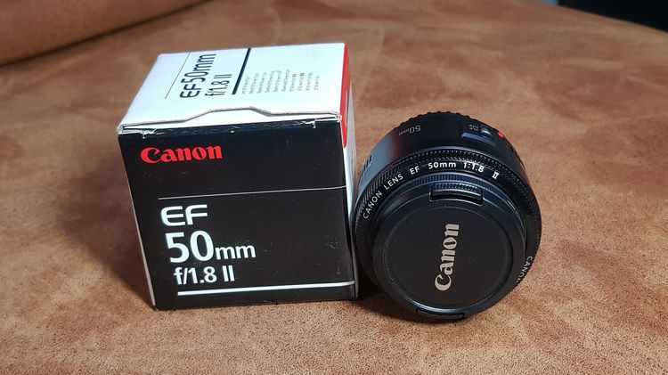 Canon EF50mm f1.8 II รูปที่ 1