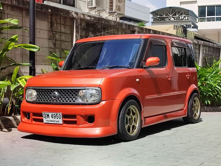 รถ Nissan Cube 1.4 2003 สี ส้ม