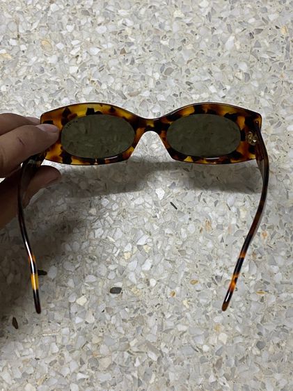แว่นตา Sting  made in italy มือสอง เลนส์กันแดด เฟรมลายกระ  1200฿ รูปที่ 12