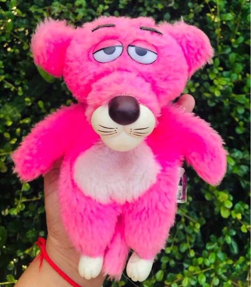 The Pink Panther ของสะสม ตุ๊กตา ตุ๊กตาพิ้งแพนเตอร์ ตุ๊กตาหน้ายาง รูปที่ 1