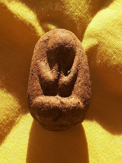 พระปิดตา หลังอูม มียันต์ เนื้อผงว่าน แห้ง เหี่ยว เก่า แท้ แปลก อย่างสวย ไม่รุ้ที่  รูปที่ 12