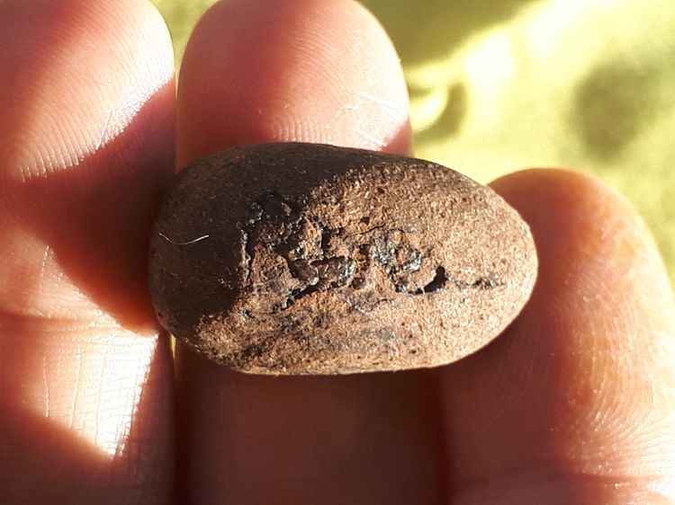 พระปิดตา หลังอูม มียันต์ เนื้อผงว่าน แห้ง เหี่ยว เก่า แท้ แปลก อย่างสวย ไม่รุ้ที่  รูปที่ 4