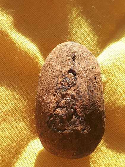 พระปิดตา หลังอูม มียันต์ เนื้อผงว่าน แห้ง เหี่ยว เก่า แท้ แปลก อย่างสวย ไม่รุ้ที่  รูปที่ 13