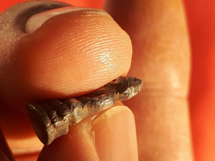 พระชัยวัตน์ หล่อโบราณ เนื้อเงินแท้ๆ สวย สมบูรณ์ เก่า แท้ แปลก หายากสุดๆๆ ไม่ทราบที่ รูปที่ 7