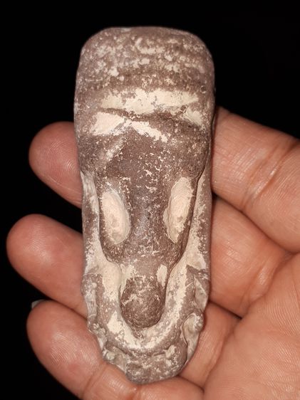 พระนาคปรก กรุนาดูน พิมพ์จัมโบ้ เนื้อดำ อายุ 1,200 ปี ศิลปทวาราวดี ยุคปลาย กรุสามต้นยาง อ.นาดูน จ.มหาสารคาม เนื้อดินเผาสีดำ เนื้อดินหยาบ ขนาด รูปที่ 8