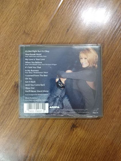 ขายซีดีเพลงสากล WHITNEY HOUSTON อัลบั้มชุด my love is your love แผ่นแท้ Made in USA สภาพดี รูปที่ 11