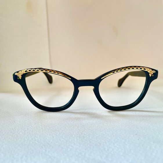 ORNAMENTS 12k GF gold trimmed.แว่นตา แว่นกันแดด กรอบแว่นสายตา งานปีลึกๆ รูปที่ 4