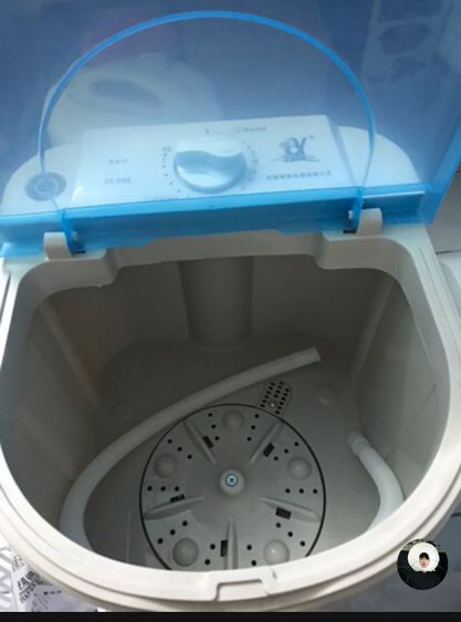 0เครื่องซักผ้ามินิฝาบน ขนาด 4.5 Kg ฟังก์ชั่น 2 In 1 ซักและปั่นแห้งในตัวเดียวกัน ประหยัดน้ำและพลังงาน เครื่องซักผ้าพกพา รูปที่ 4