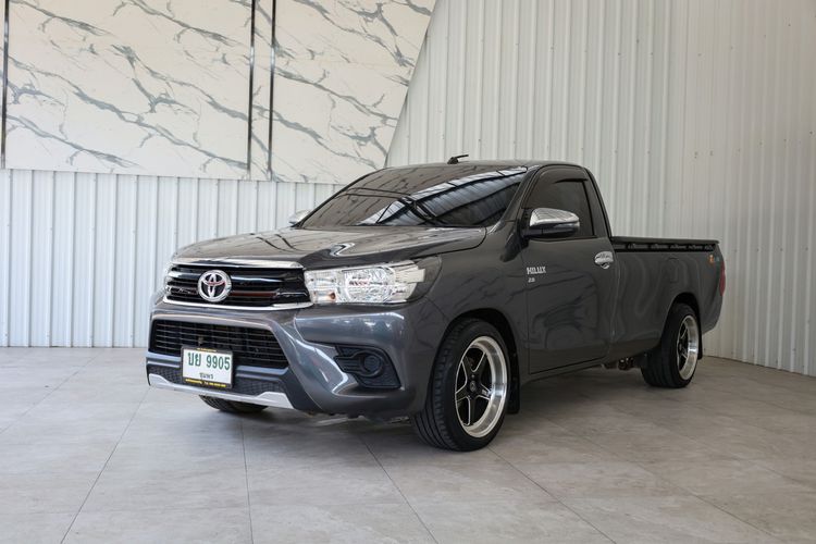 Toyota Hilux Revo 2018 2.8 J Plus Pickup ดีเซล เกียร์ธรรมดา เทา