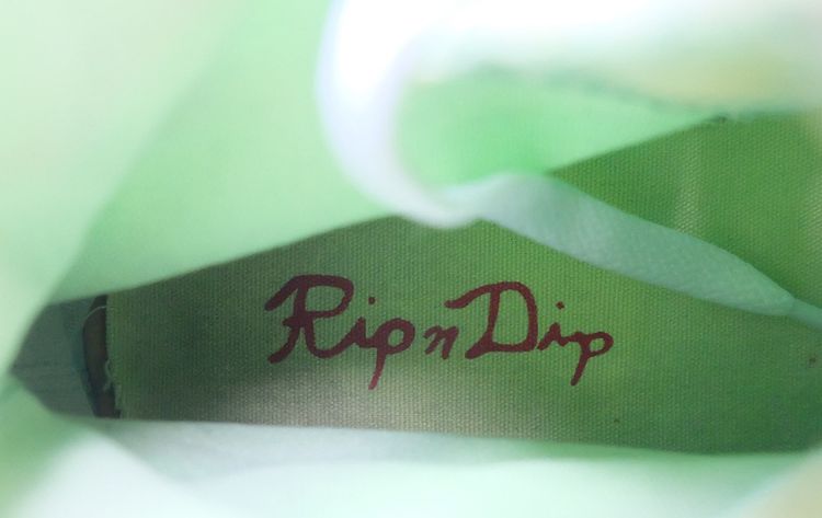 Rip n Dip Clothing Nermal Portrait High Tops Size 42EU สีเขียวมิ้นต์ มือสอง ของแท้ รูปที่ 6