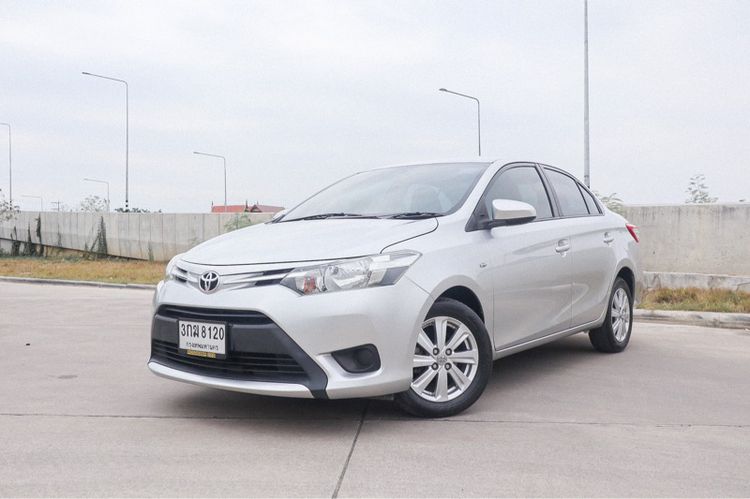 Toyota Vios 2014 1.5 E Sedan เบนซิน ไม่ติดแก๊ส เกียร์อัตโนมัติ บรอนซ์เงิน