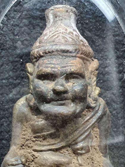 ฤษีบรมครูมุนีศรีลังกา รุ่นแรก เนื้อชนวนหล่อดินไทยโบราณ รูปที่ 5