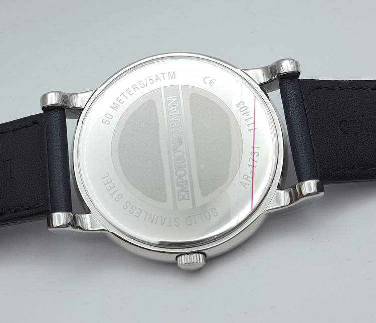 นาฬิกา EMPORIO ARMANI MEN'S AR1731 41 MM QUARTZ พร้อมกล่อง (ใหม่) รูปที่ 9