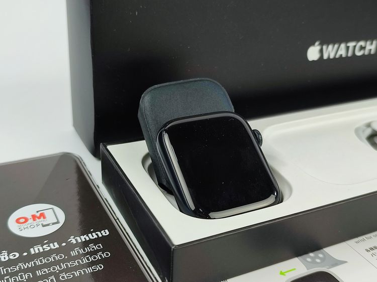 Apple Watch Nike Series7 45mm (GPS) Midnight Aluminum Case Anthracite Black Nike Sport Band ศูนย์ไทย ประกันศูนย์ เพียง 9500.- รูปที่ 3