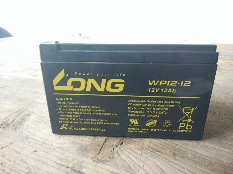 แบตเตอรี่แห้ง แบตเตอรี่ HAILEA CP60 CPA100 CPA120 CP-60 CPA-100 CPA-120 รูปที่ 5