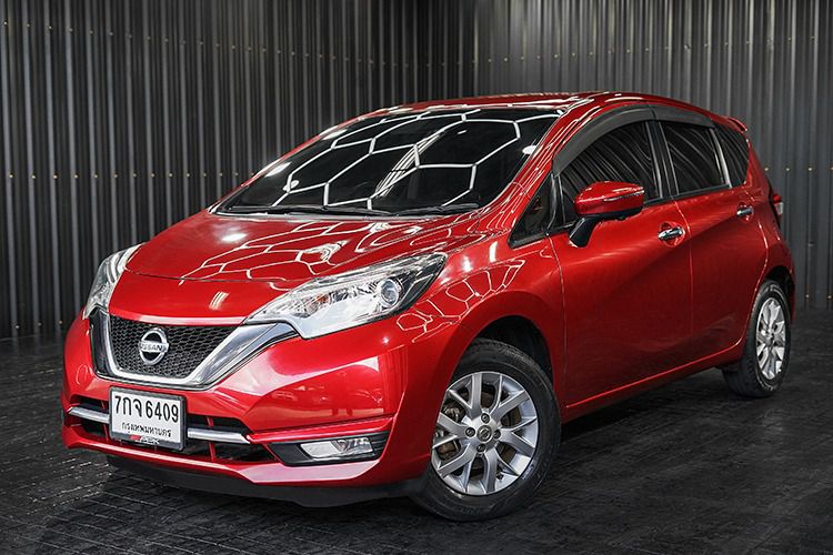 Nissan Note 2018 1.2 VL Sedan เบนซิน ไม่ติดแก๊ส เกียร์อัตโนมัติ แดง รูปที่ 1