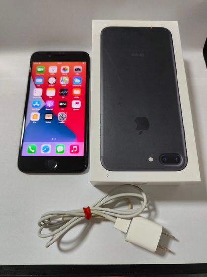 ขาย iPhone 7 Plus สีดำ 32gb เครื่องศูนย์ไทย อุปกรณ์ครบกล่อง คู่มือ แถมหน้ากากและแอร์พอร์ตฟรี รูปที่ 6