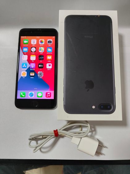 ขาย iPhone 7 Plus สีดำ 32gb เครื่องศูนย์ไทย อุปกรณ์ครบกล่อง คู่มือ แถมหน้ากากและแอร์พอร์ตฟรี รูปที่ 9