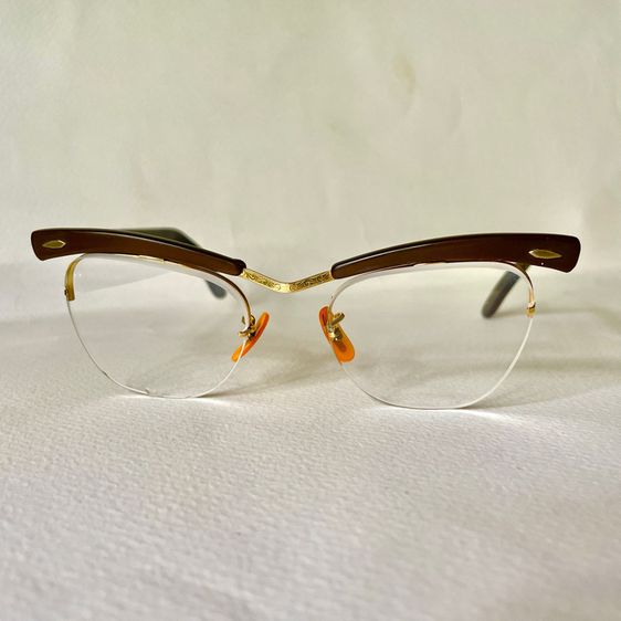 Bausch and Lomb BL 12k.ยุค50s.แว่นตา แว่นกันแดด กรอบแว่นสายตา รูปที่ 2