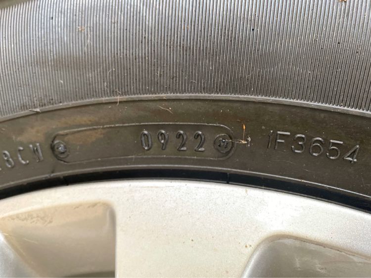 ยางถอดป้ายแดง Dunlop 255-65-17 ปี22 รูปที่ 6