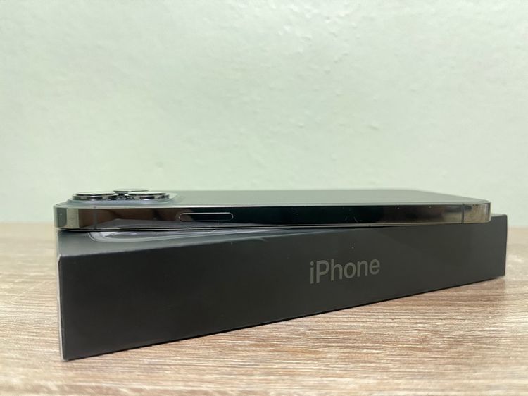 iPhone 13 Pro Max ความจุ 128GB สีกราไฟต์ TH ประกันศูนย์ไทยเหลือยาว สภาพนางฟ้า รูปที่ 6