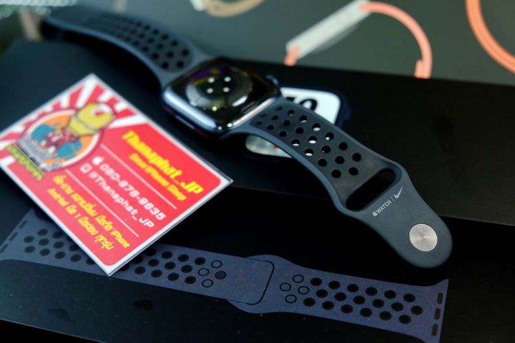 Apple Watch S7 Nike (GPS) 45mm สีดำ ⚫ประกัน23-12-65 สวยไร้รอย แบต100 ครบกล่อง เครื่องศูนย์TH รูปที่ 13
