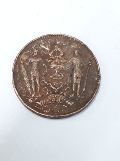 (บ.297) เหรียญนอก เนื้อทองเเดง ขนาด 3 ซม.