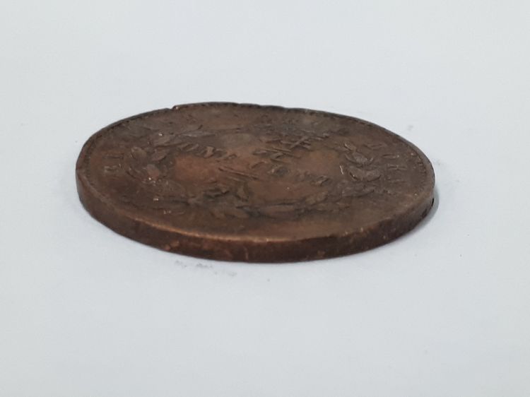 (บ.297) เหรียญนอก เนื้อทองเเดง ขนาด 3 ซม. รูปที่ 3