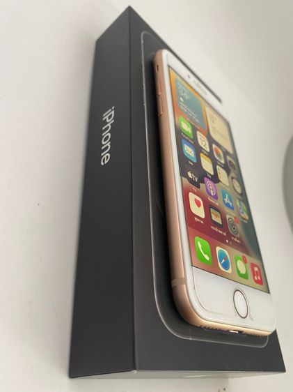 ขาย iPhone 8 สีโรสโกลด์ 64GB ศูนย์ไทย model th สภาพสวย สแกนนิ้วได้ รีเซ็ตได้ ไม่ตืดไอคราว อุปกรณ์ครบ  รูปที่ 3