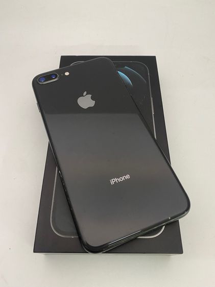 ขาย iPhone 8plus 64GB สีดำ เครื่องไทย model th สภาพสวย สแกนนิ้วได้ รีเซ็ตได้ ไม่ติดไอคราว อุปกรณ์ครบ  รูปที่ 2